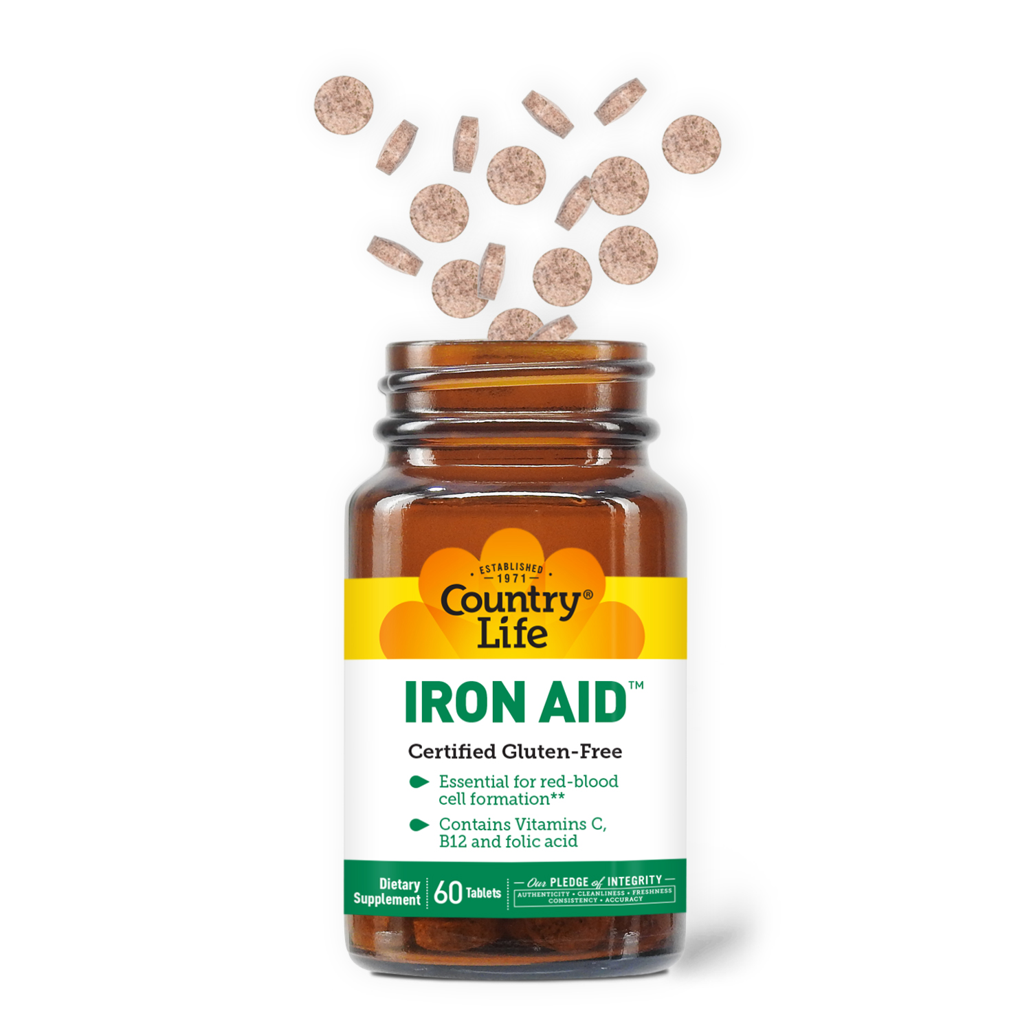 Country Life Vitamins' Iron Aid