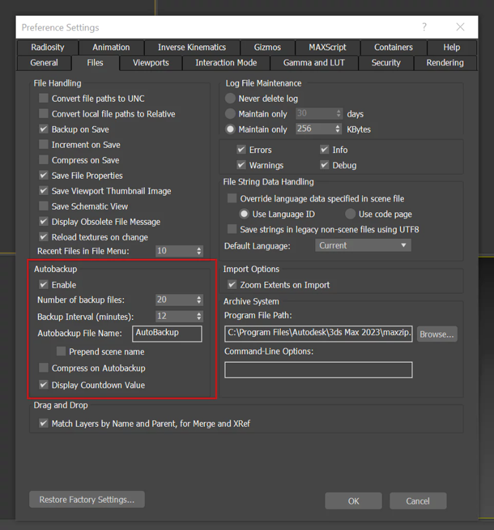 Làm Thế Nào Để Khôi Phục Tệp 3Ds Max Sau Khi Gặp Sự Cố?