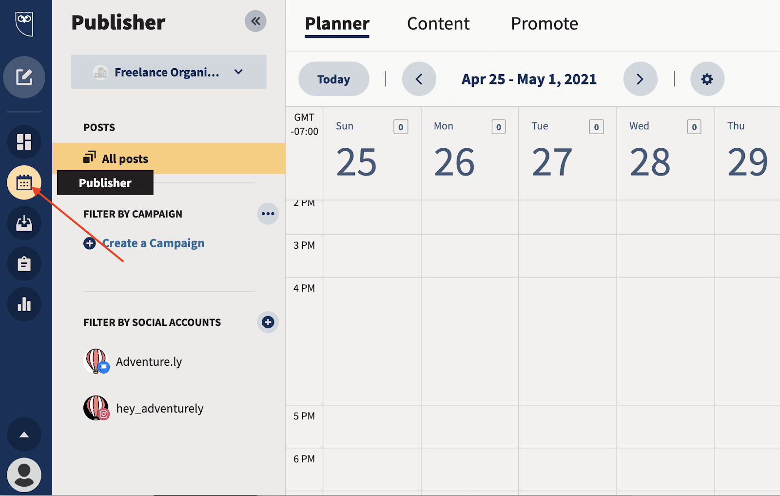 Schedule & Publish Content with Hootsuite