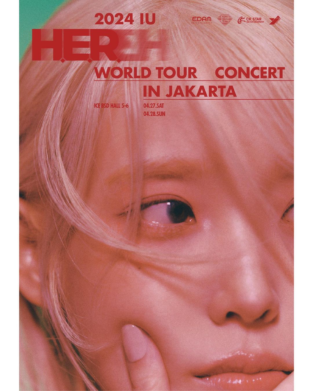 event di bulan april 2024 IU H.E.R World tour concert