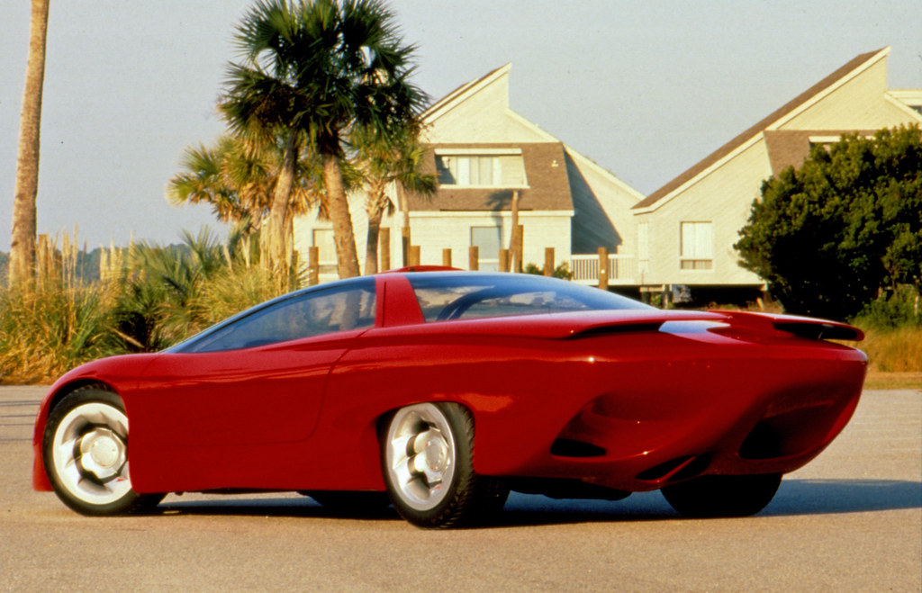 Pontiac Banshee IV Concept Car back