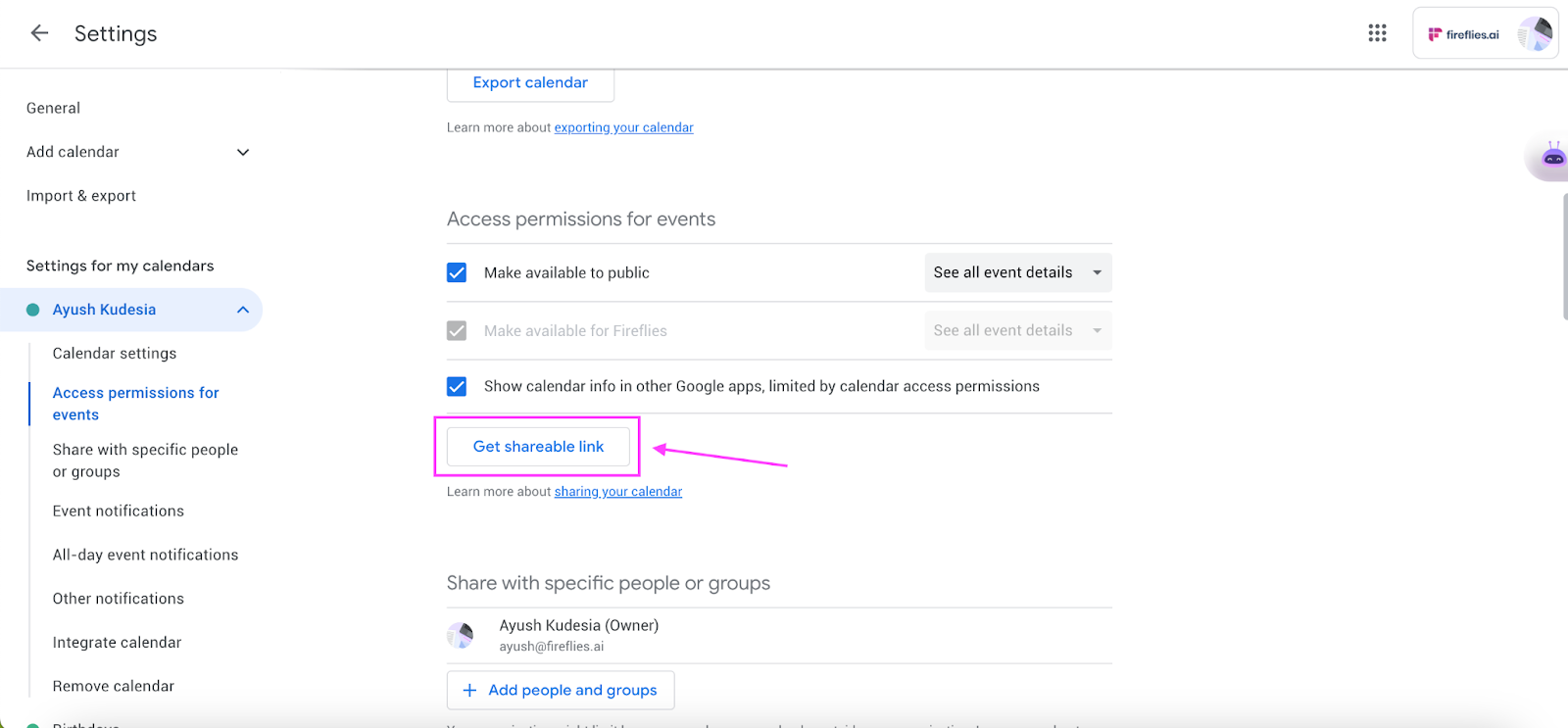 How to Embed Google Calendar in Notion with a public Google Calendar link