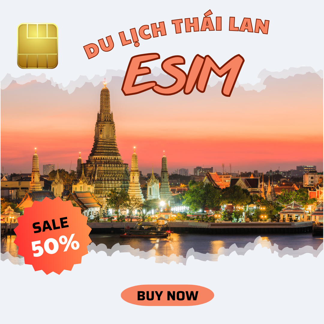 Esim du lịch Thái Lan