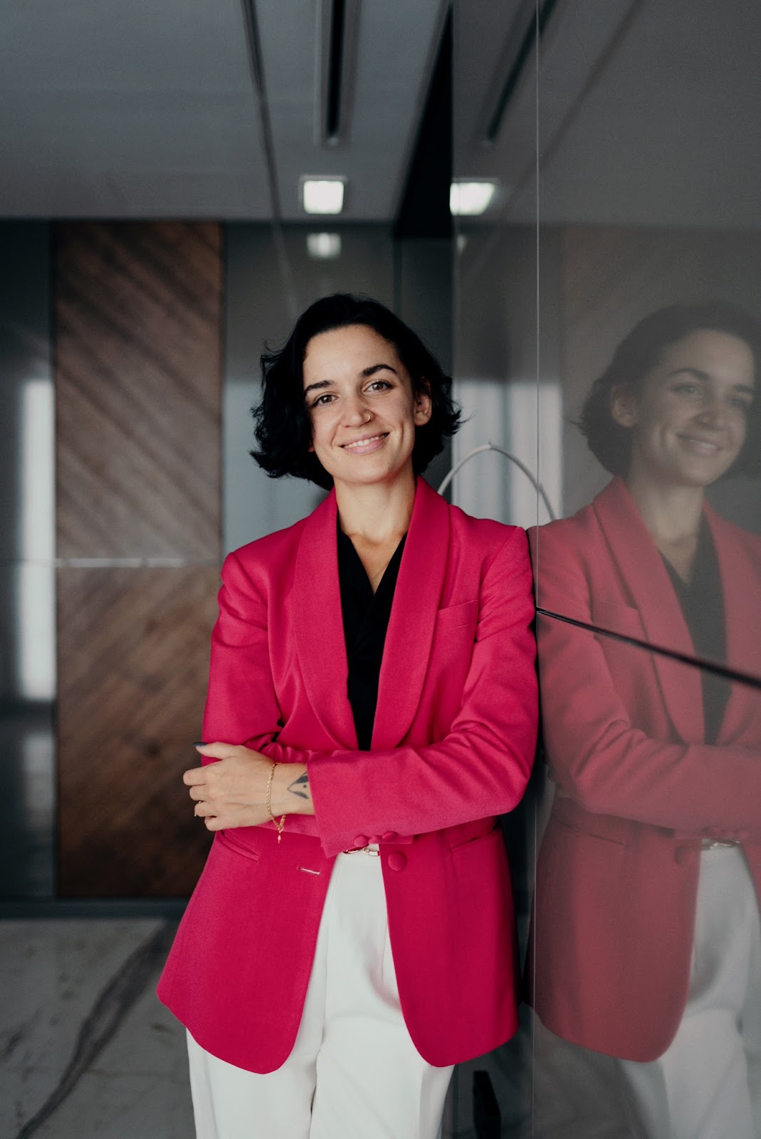 Portrait of Alina Krot, CEO of 10101.art