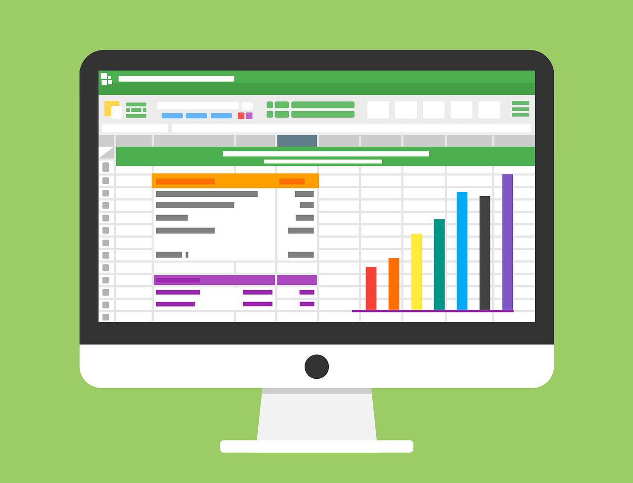 Free accountant counting calculation vector