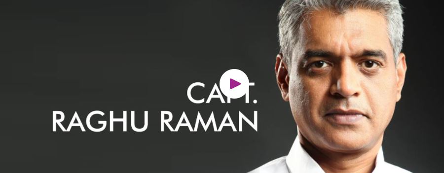 Hire Motivational Speaker Capt. Raghu Raman
