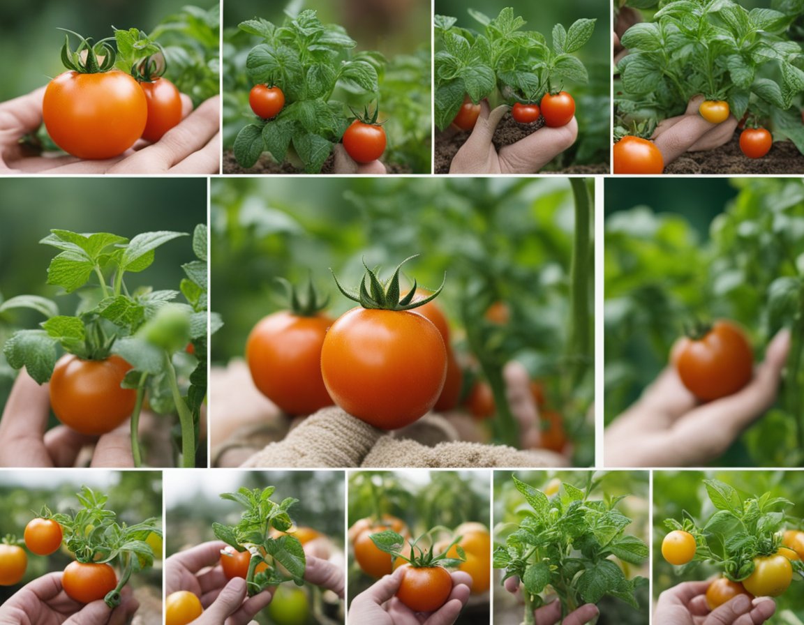 Step by Step Photo Guide to Prune Tomato Plants