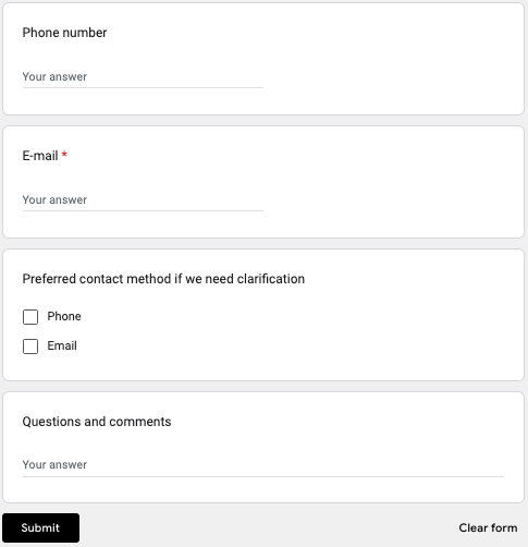 home equity form