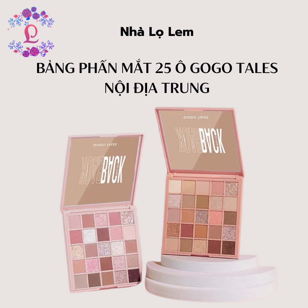 BẢNG PHẤN MẮT 25 Ô GOGO TALES NỘI ĐỊA TRUNG