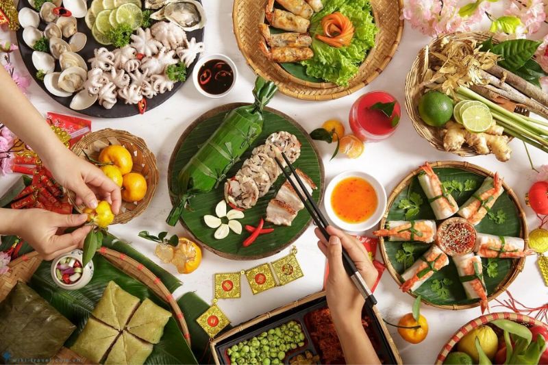 mâm cúng tất niên