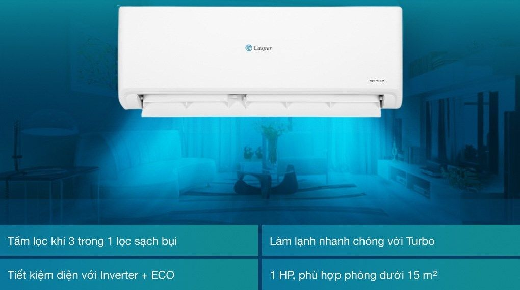 Máy lạnh Casper xài tốt không? Công nghệ điều hòa Casper