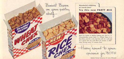 The original 1952 Chex mix recipe