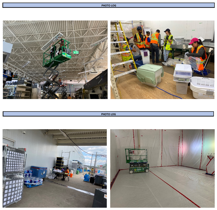 A collage of several images of a factory

Description automatically generated