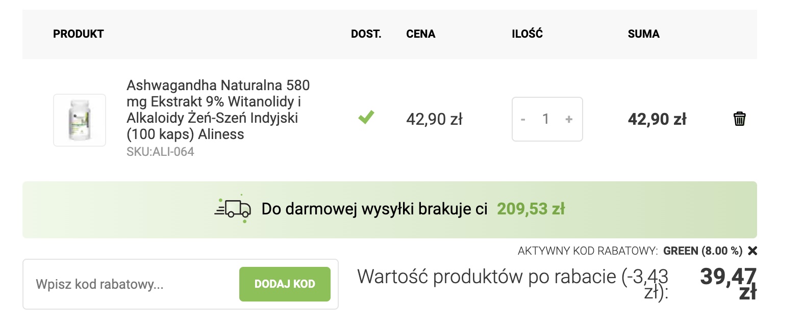 Enaturalnie.pl kod rabatowy -8%