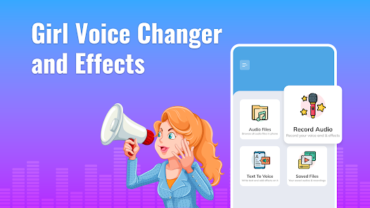 Girl Voice Changer adalah aplikasi pengubah suara menjadi wanita (Photo: Google Play)