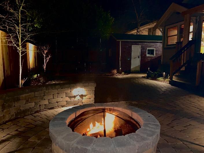 Fire pits- Generally any vessel, in which a contained outdoor fire is made is the traditional definition for fire pits.
