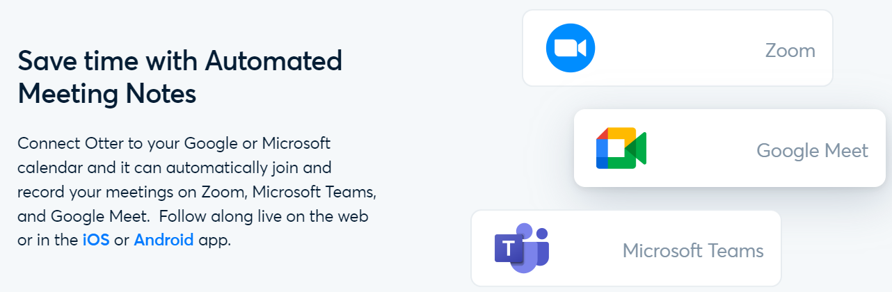 Save time with Automated Meeting Notes with Otter AI