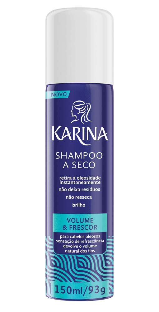 Shampoo a Seco Karina Volume e Frescor