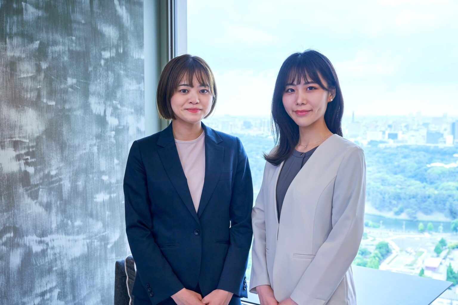左：佐藤様
右：株式会社アサイン 金谷 美恵子