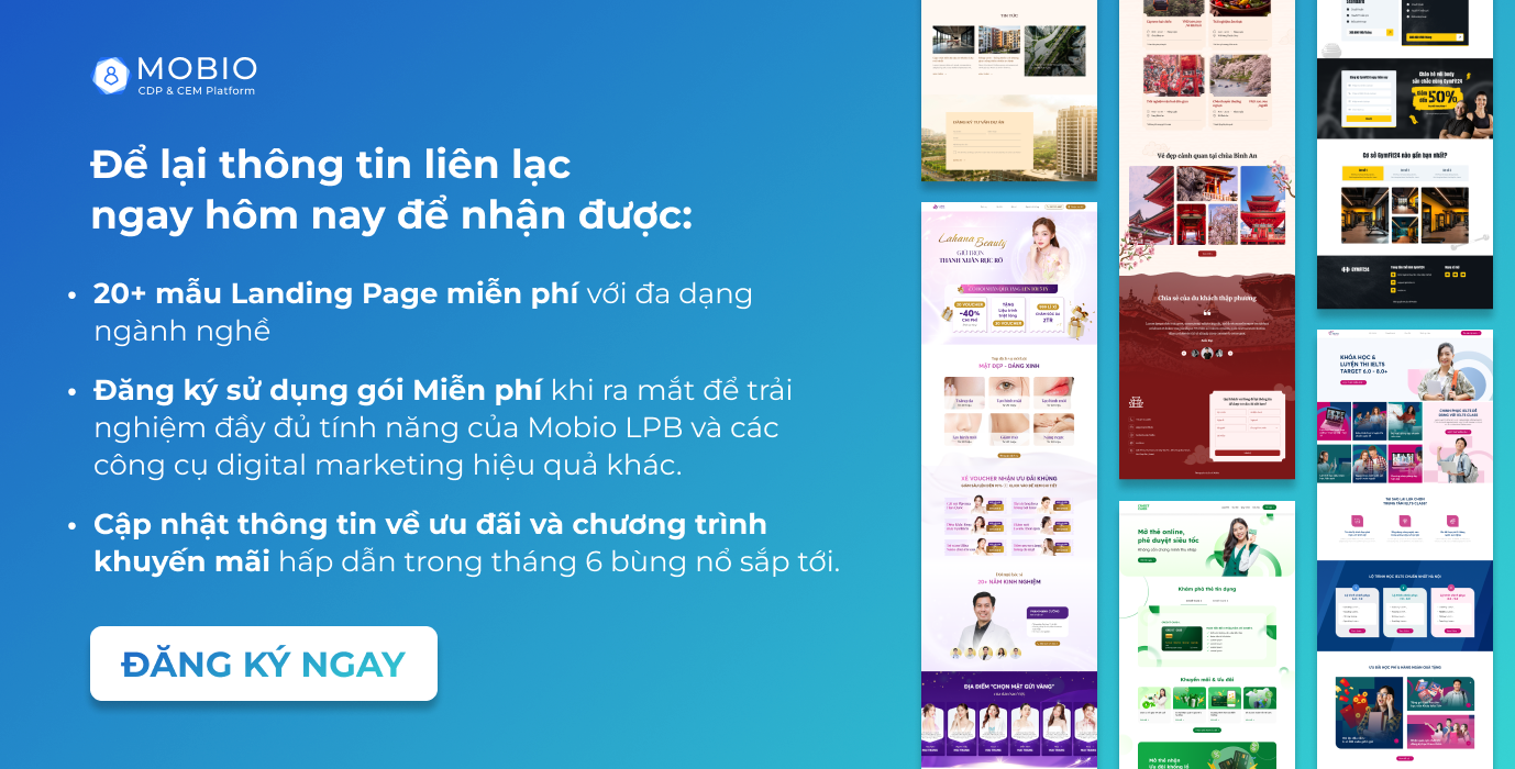landing page template miễn phí