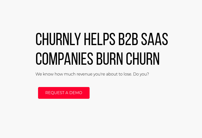 churnly churn reduction platform