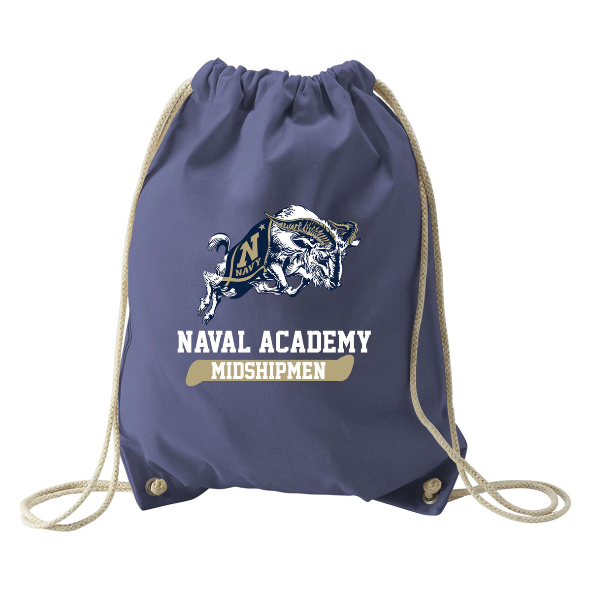 midshipmen drawstring back sack