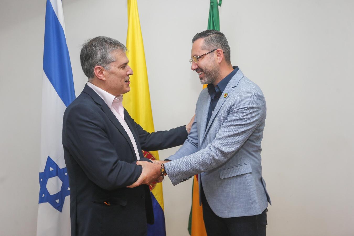 Bucaramanga será la primera ciudad donde la Embajada de Israel invertirá en desarrollo tecnológico.