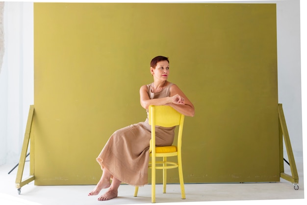 Vogue Greens Leaf Chic