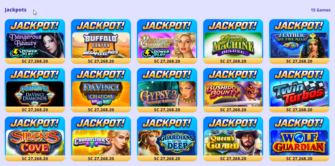 High 5 Casino Jackpots