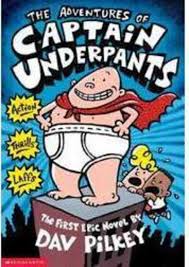 Image result for captain underpants reading level