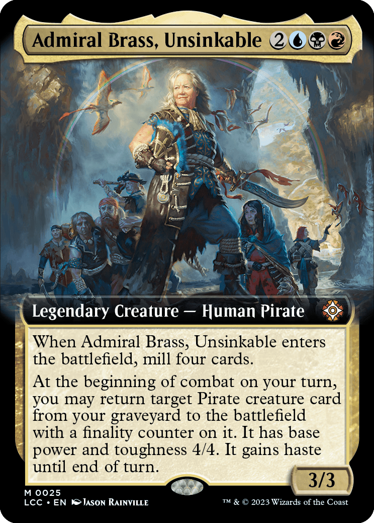 A card with a person holding a sword Description automatically generated
