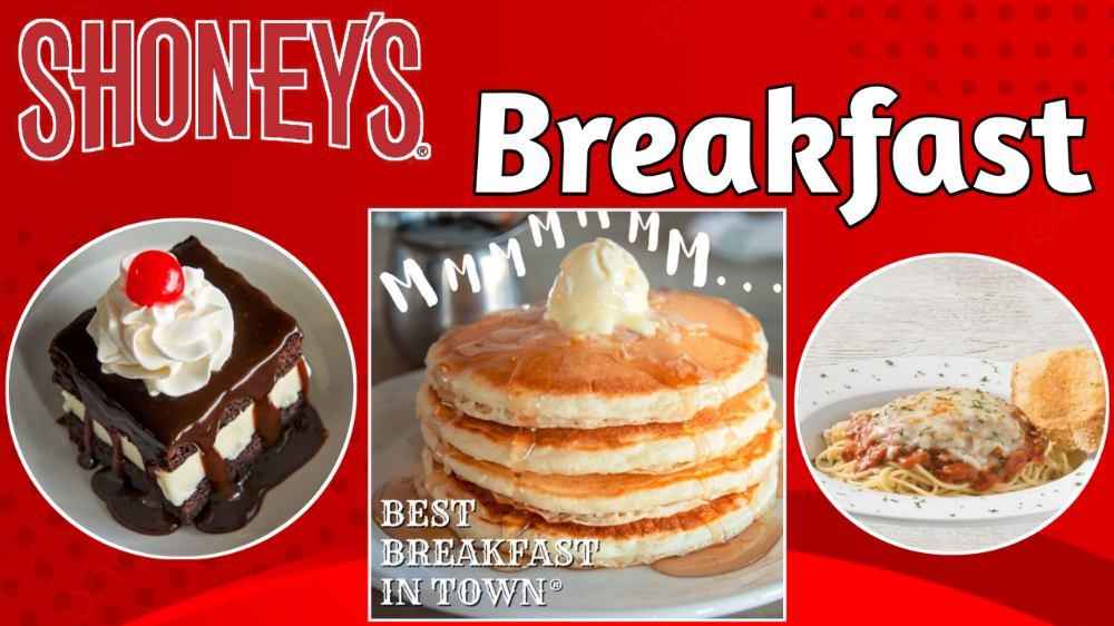 Shoney's Restaurant Breakfast Menu 