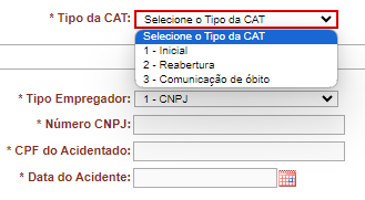 Tipo de CAT