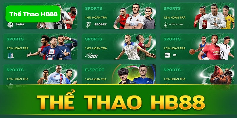 Thế giới cá độ thể thao trực tuyến HB88