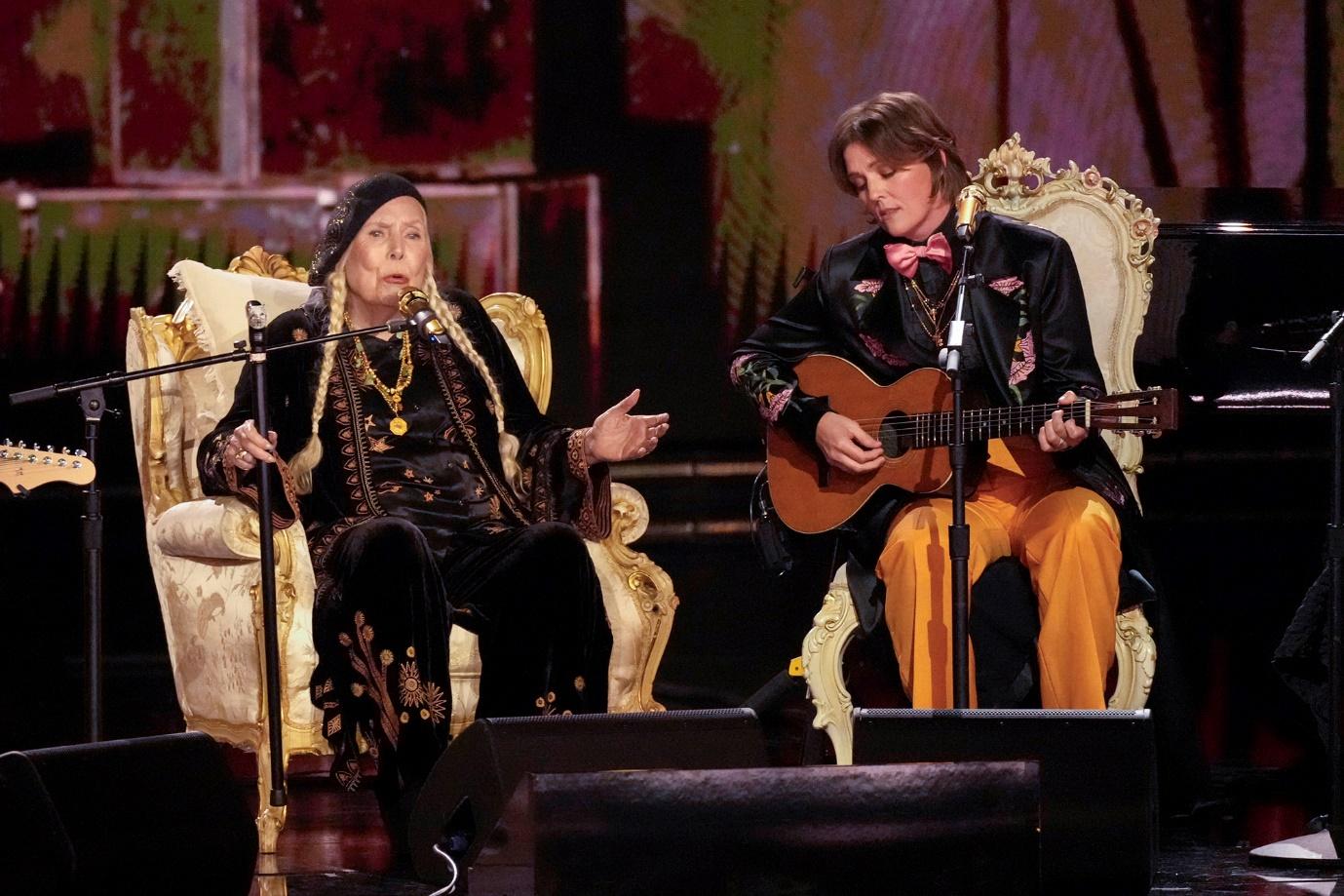 Watch Joni Mitchell Perform 'Both Sides Now' at the 2024 Grammys