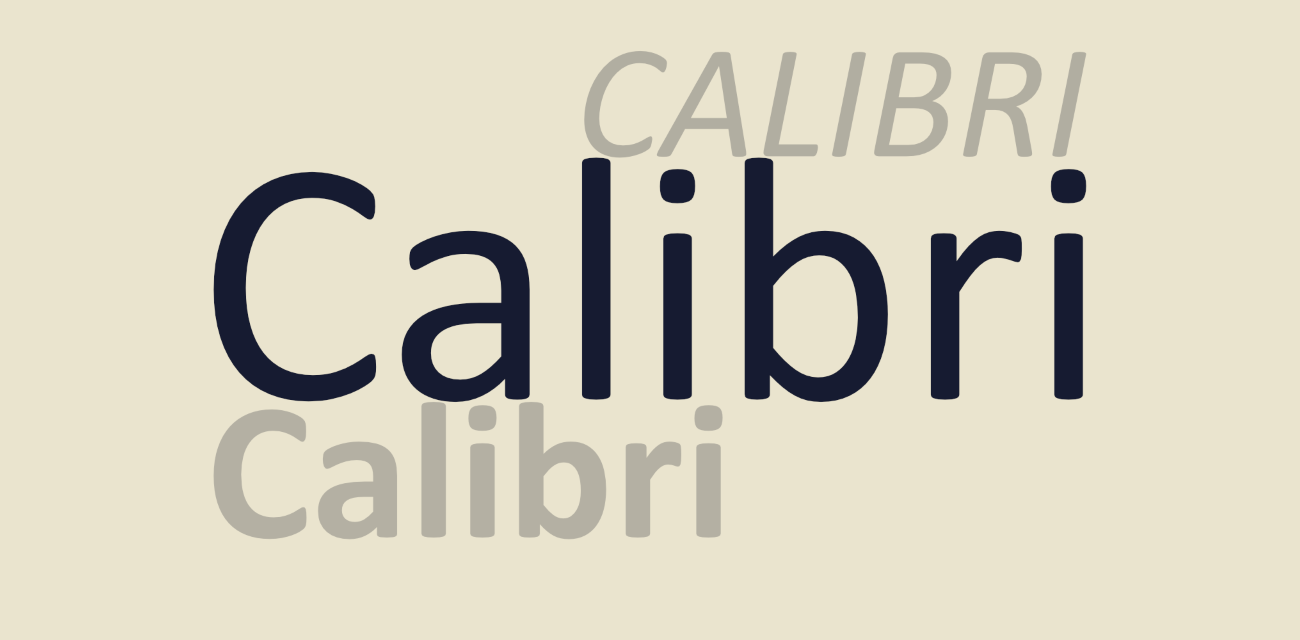 Calibri