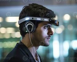 Image of person wearing a wearable technology