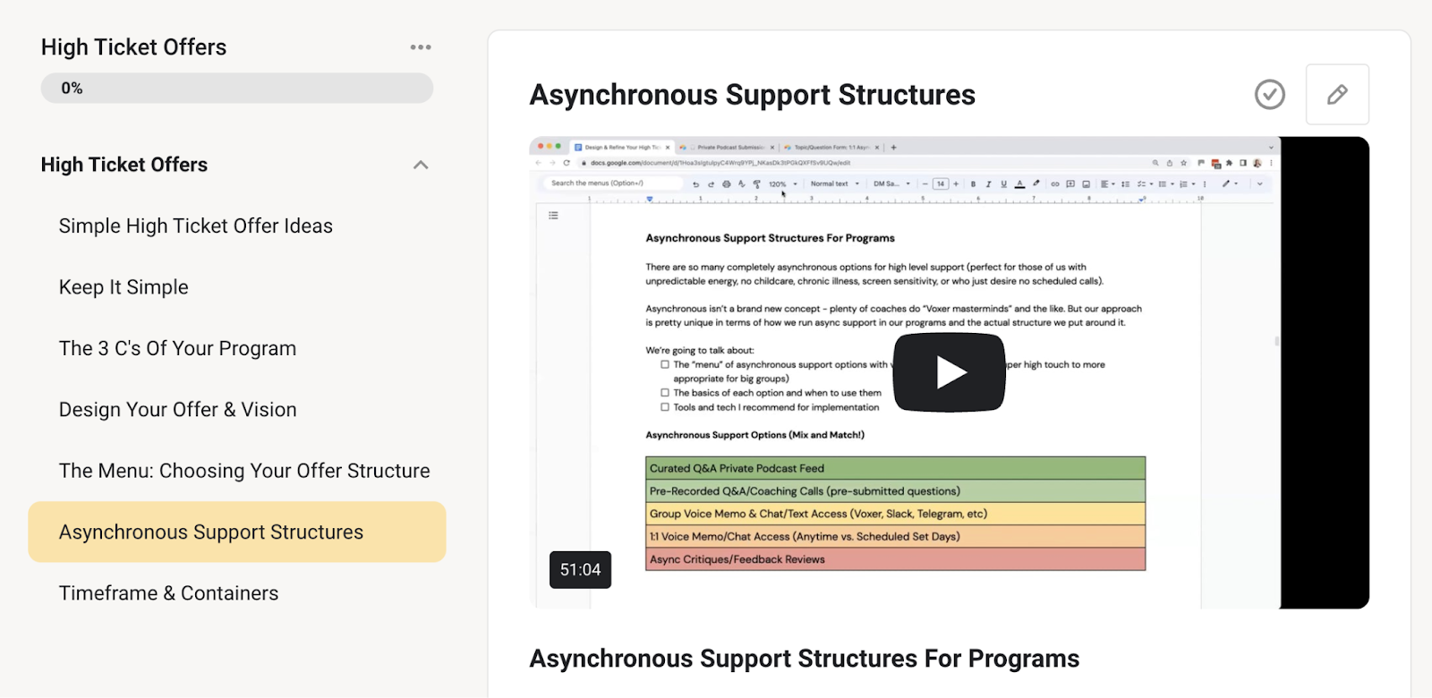Async Support