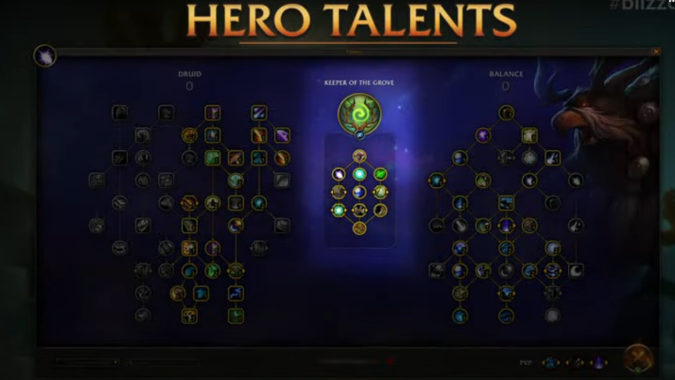 Hero Talents Tree