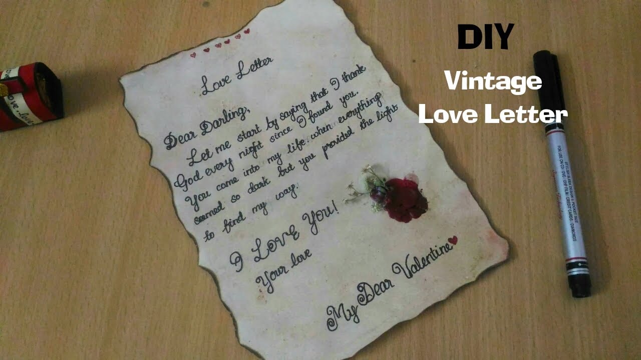 love letter creative writing