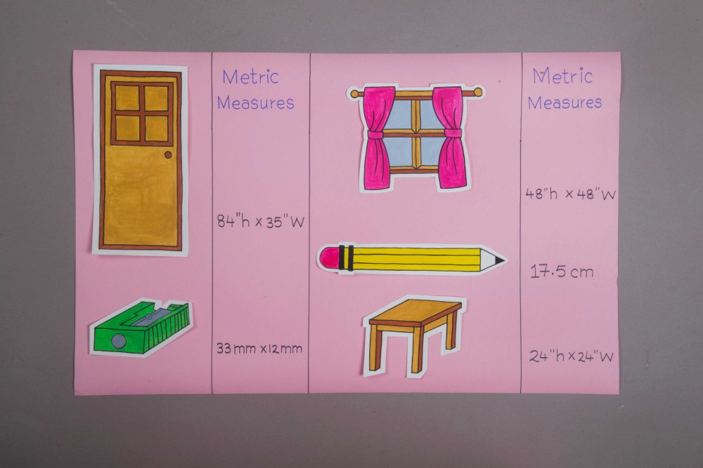 Make a Measurement Math Paper Craft Activity for Kids 