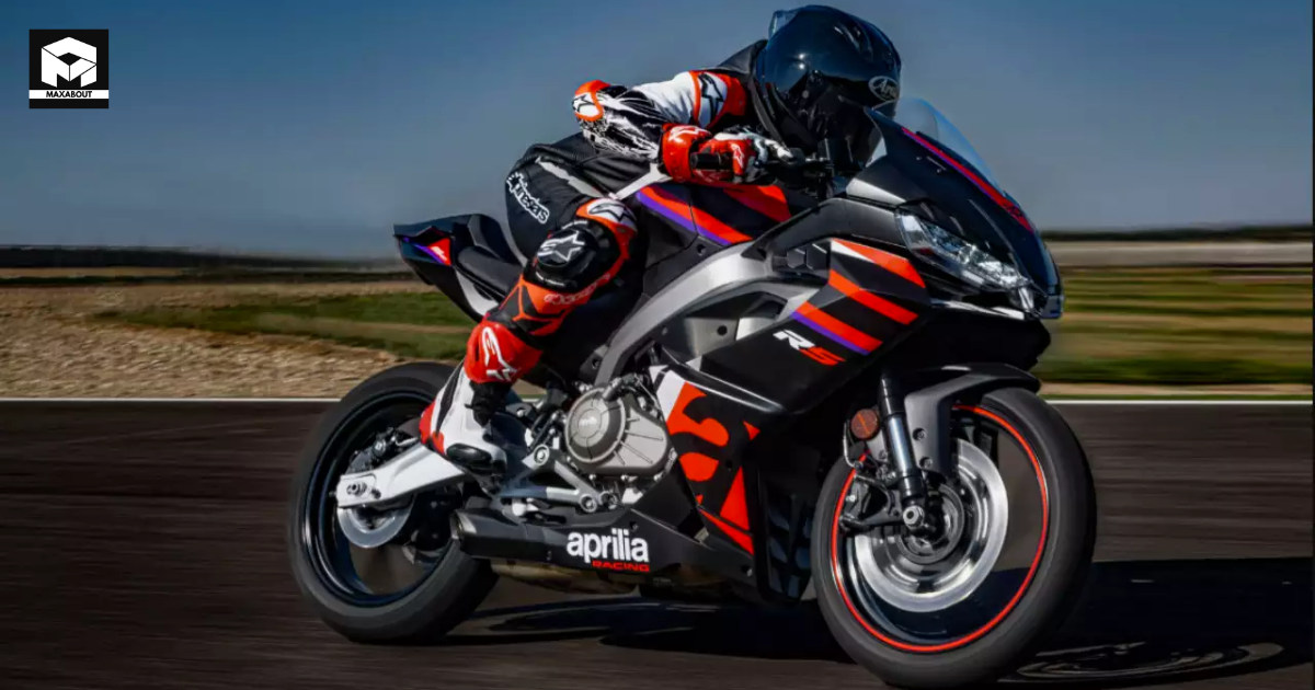 Aprilia RS457 - Power, Style, and Tech in One! - angle