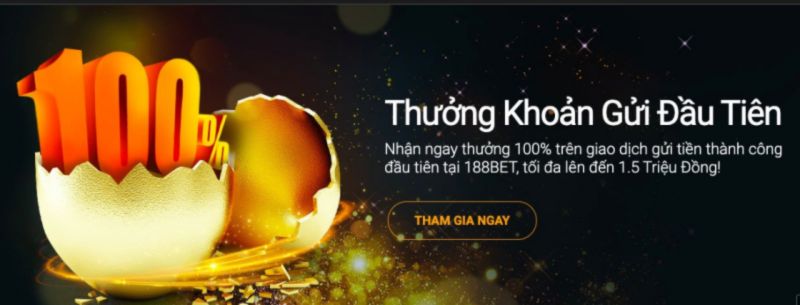 Nhà cái uy tín 188BET - Khuyến mãi nhà cái siêu hấp dẫn khi tham gia cá cược