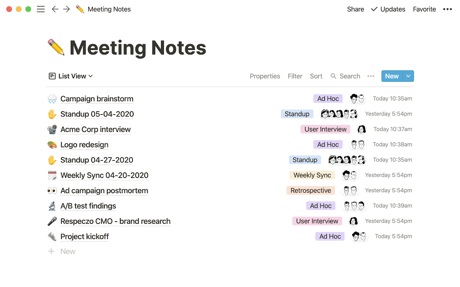 Note-Taking Functionality with Notion