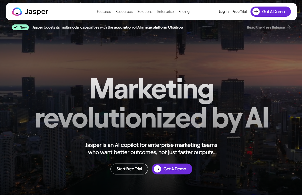 Jasper AI: Marketing revolutionized by AI