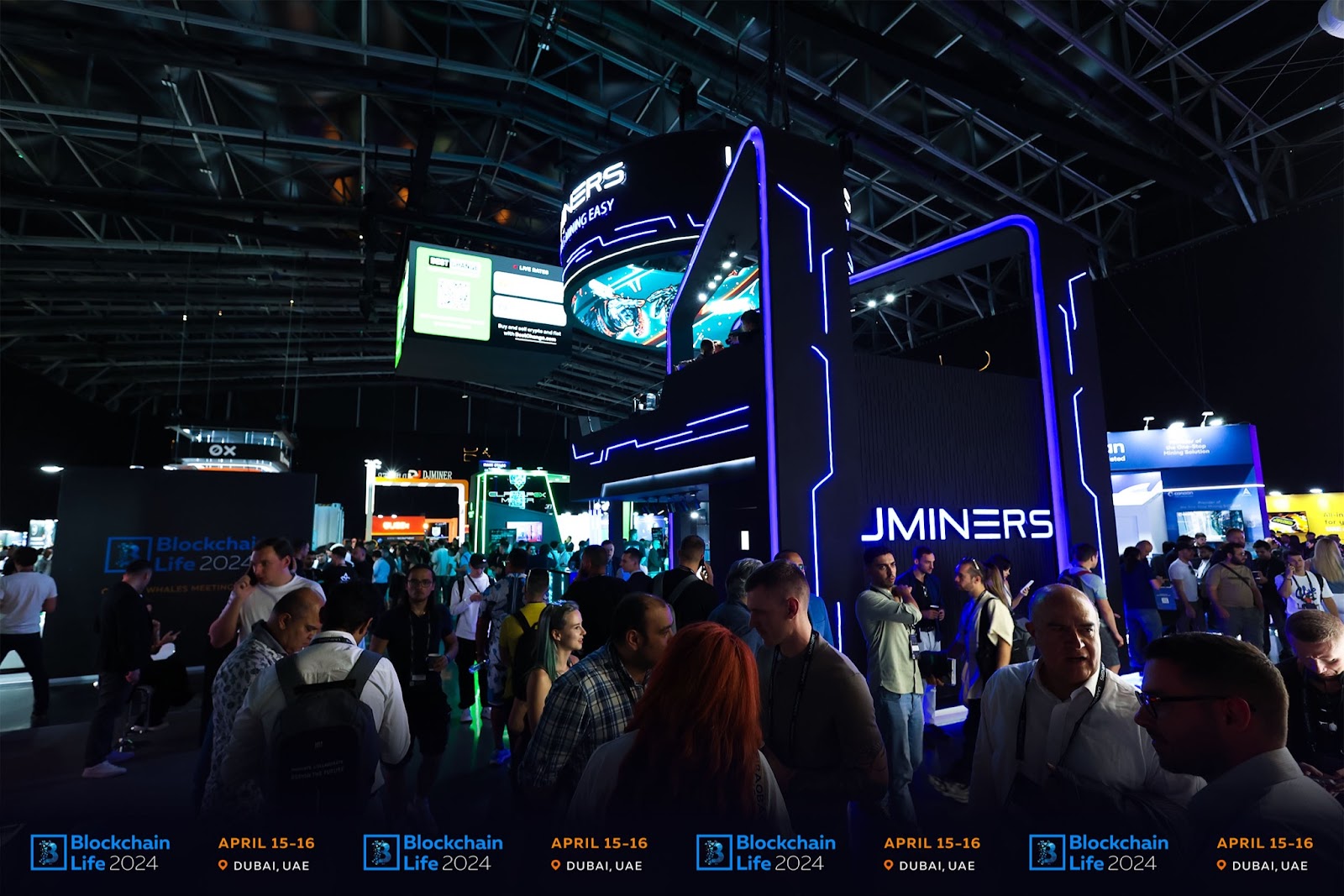Blockchain Life 2024 thunderstruck in Dubai