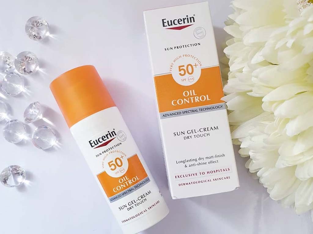 Gel chống nắng Eucerin Sun Gel-Cream Dry Touch Oil Control 