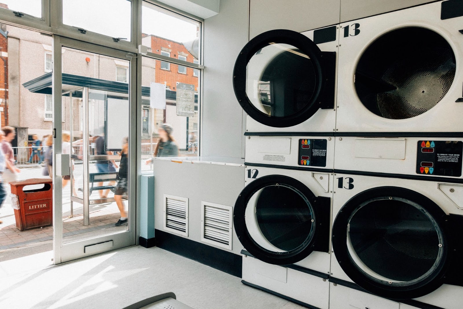 Coin operated washer and deals dryer for apartments