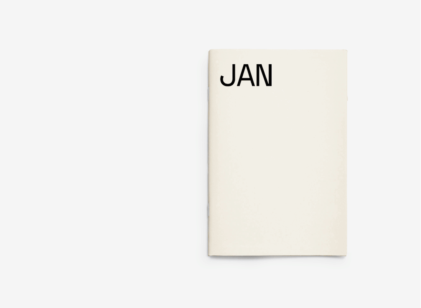 planner notebook print book color typography   grid minimal clean modern