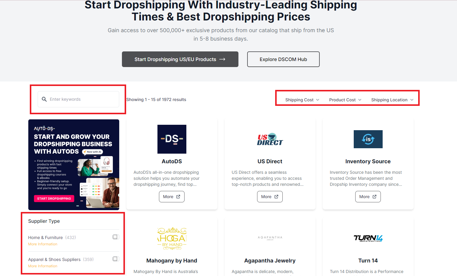 dropshipping.com suppliers